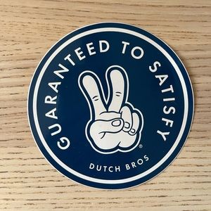 Dutch bros sticker